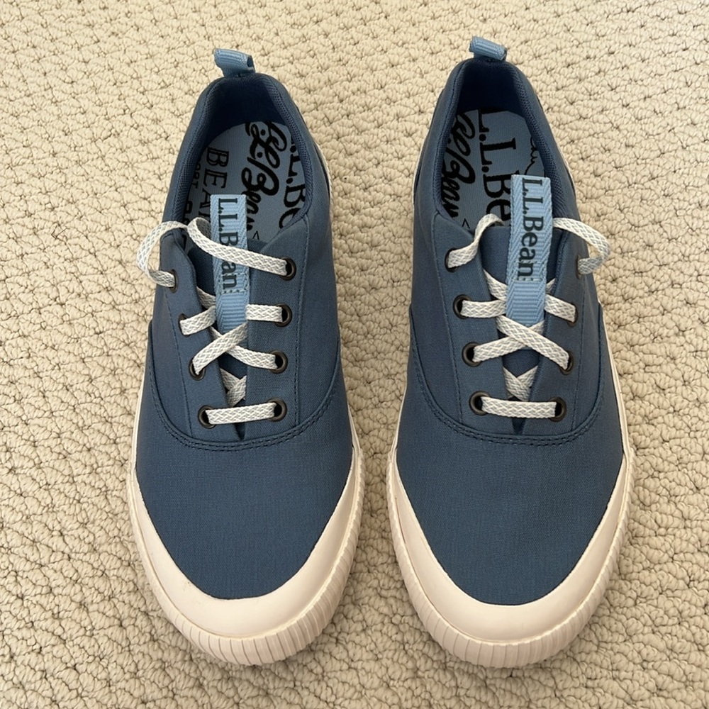 NIB LL Bean Women’s Eco Woods canvas shoe/sneaker size 8M - Picture 3 of 7